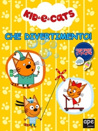 Che divertimento! Kid e cats. Con adesivi - Librerie.coop