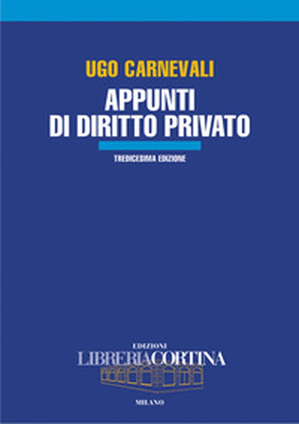 Appunti di diritto privato - Librerie.coop Appunti di diritto privato - Librerie.coop