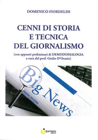 Cenni di storia e tecnica del giornalismo - Librerie.coop