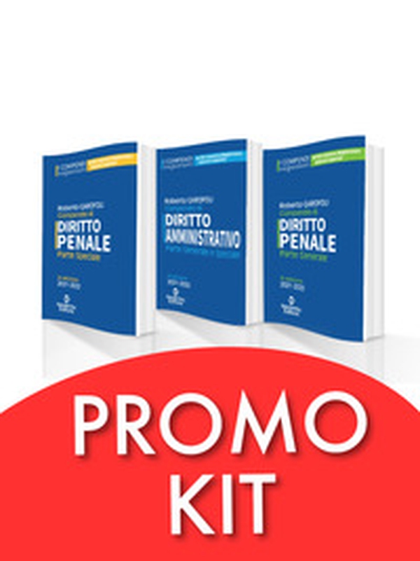 Kit 3 compendi superiori (penale parte generale + parte speciale+ amministrativo) 2020/2021 - Librerie.coop Kit 3 compendi superiori (penale parte generale + parte speciale+ amministrativo) 2020/2021 - Librerie.coop