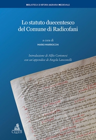 Lo statuto duecentesco del Comune di Radicofani - Librerie.coop