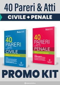 Kit 40 pareri di diritto penale-40 pareri di diritto civile - Librerie.coop