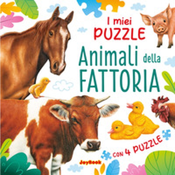 Animali della fattoria. Libro puzzle - Librerie.coop