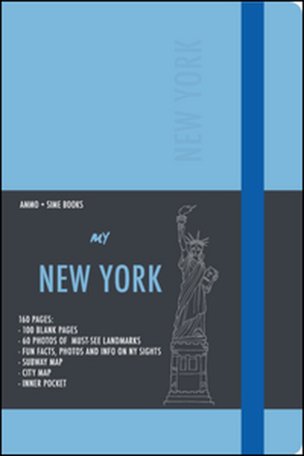 New York visual notebook. Blue duck egg - Librerie.coop New York visual notebook. Blue duck egg - Librerie.coop