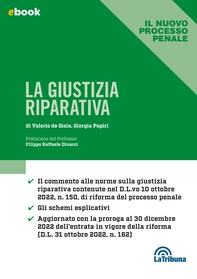 La giustizia riparativa - Librerie.coop La giustizia riparativa - Librerie.coop