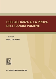 L'eguaglianza alla prova delle azioni positive - Librerie.coop