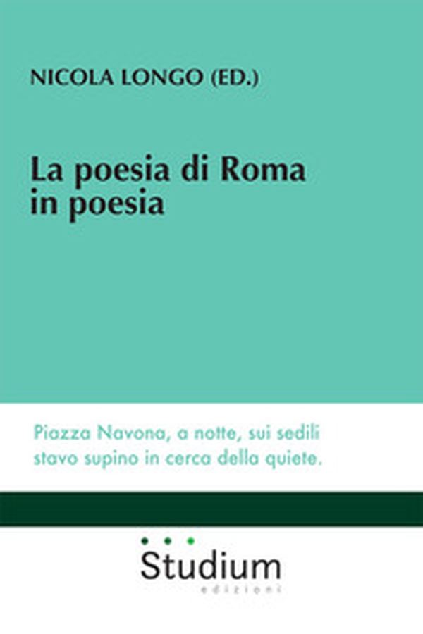 La poesia di Roma in poesia - Librerie.coop La poesia di Roma in poesia - Librerie.coop