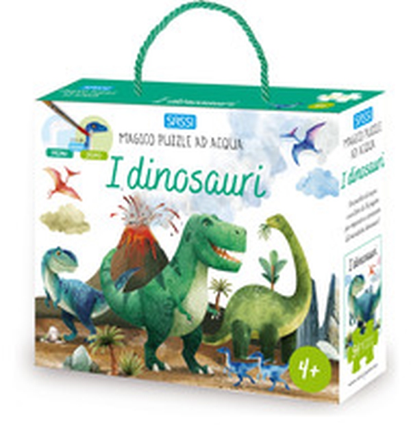 I dinosauri. Magico puzzle ad acqua - Librerie.coop
