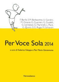 Per voce sola 2014 - Librerie.coop