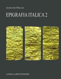 Epigrafia Italica 2 - Librerie.coop