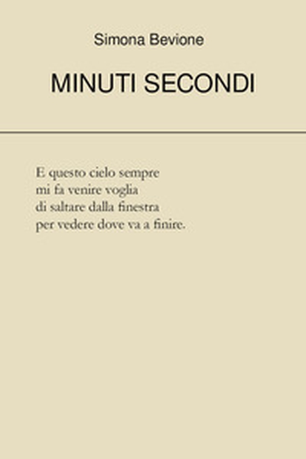Minuti secondi - Librerie.coop Minuti secondi - Librerie.coop