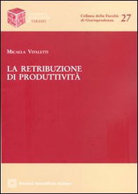 La retribuzione di produttività - Librerie.coop