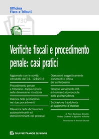 Verifiche fiscali e procedimento penale: casi pratici - Librerie.coop