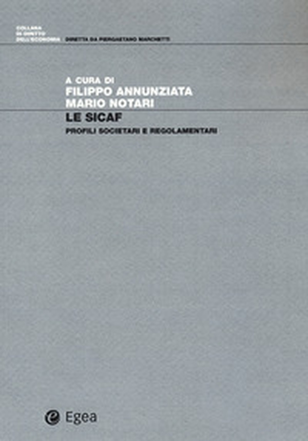 Le SICAF. Profili societari e regolamentari - Librerie.coop Le SICAF. Profili societari e regolamentari - Librerie.coop