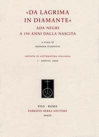 «Da lacrima in diamante». Ada Negri a 150 anni dalla nascita - Librerie.coop