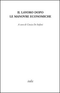 Il lavoro dopo le manovre economiche - Librerie.coop