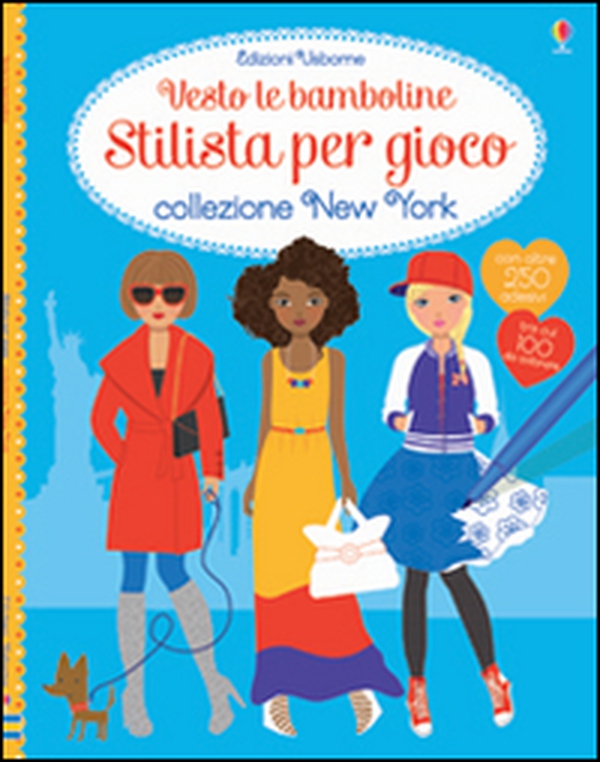 Collezione New York. Vesto le bamboline. Con adesivi - Librerie.coop Collezione New York. Vesto le bamboline. Con adesivi - Librerie.coop