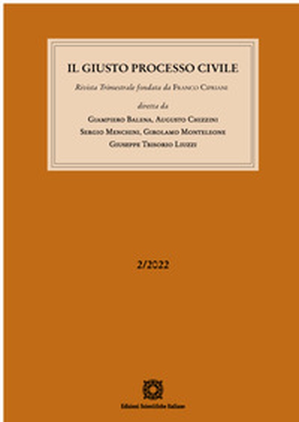 Il giusto processo civile - Librerie.coop Il giusto processo civile - Librerie.coop