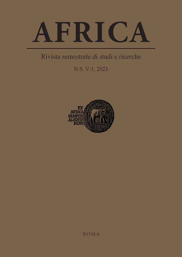 Africa. N.S. V/1, 2023. - Librerie.coop Africa. N.S. V/1, 2023. - Librerie.coop