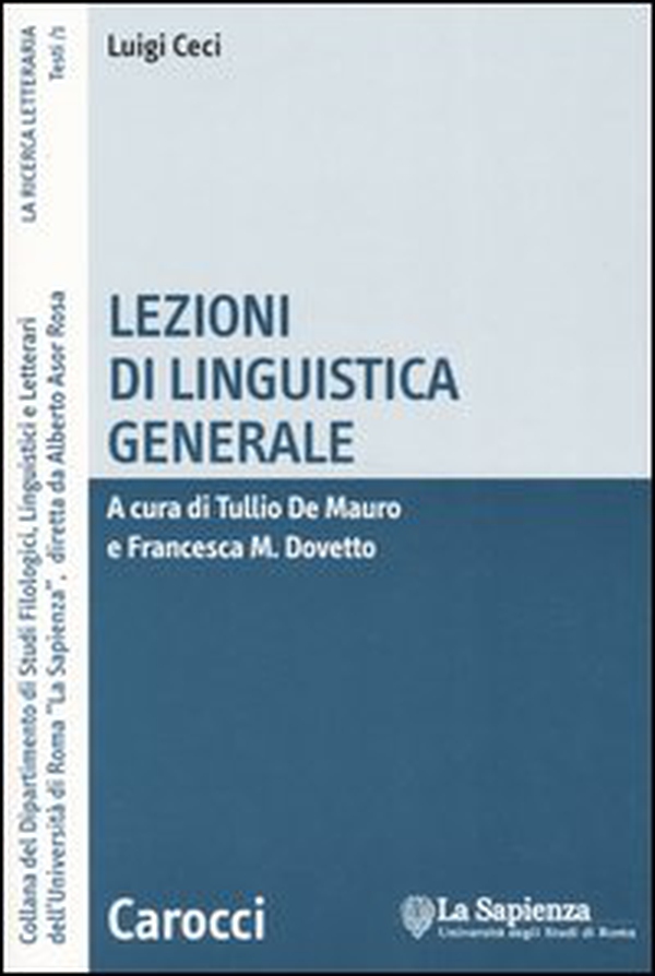 Lezioni di linguistica generale - Librerie.coop Lezioni di linguistica generale - Librerie.coop