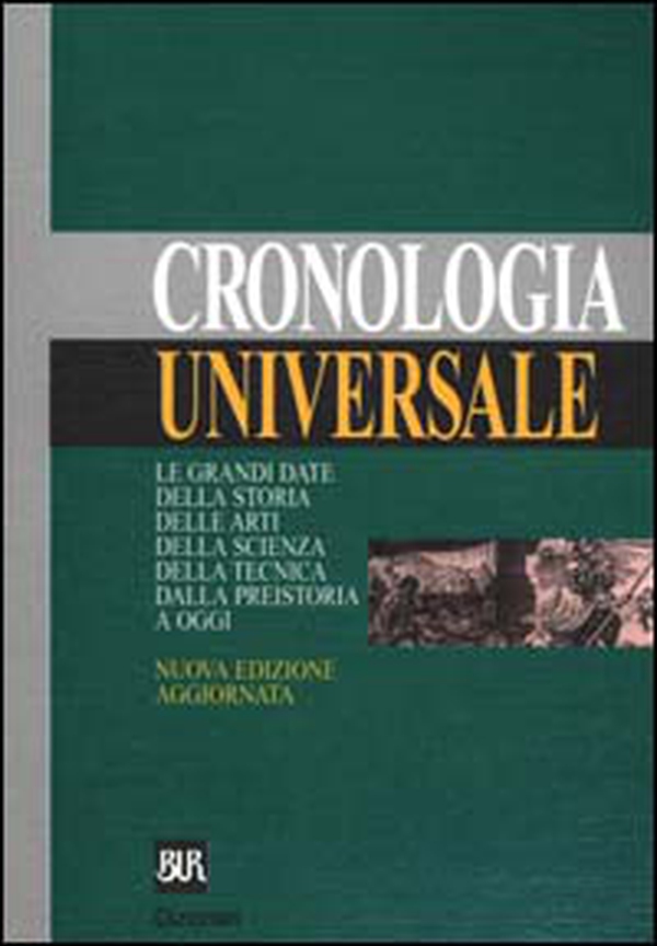 Cronologia universale - Librerie.coop Cronologia universale - Librerie.coop