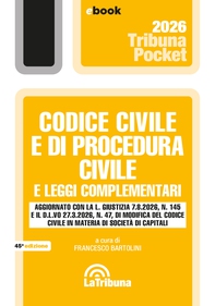 Codice civile e di procedura civile e leggi complementari - Librerie.coop