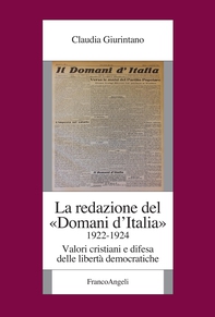 La redazione del "Domani d'Italia" (1922-1924) - Librerie.coop La redazione del "Domani d'Italia" (1922-1924) - Librerie.coop
