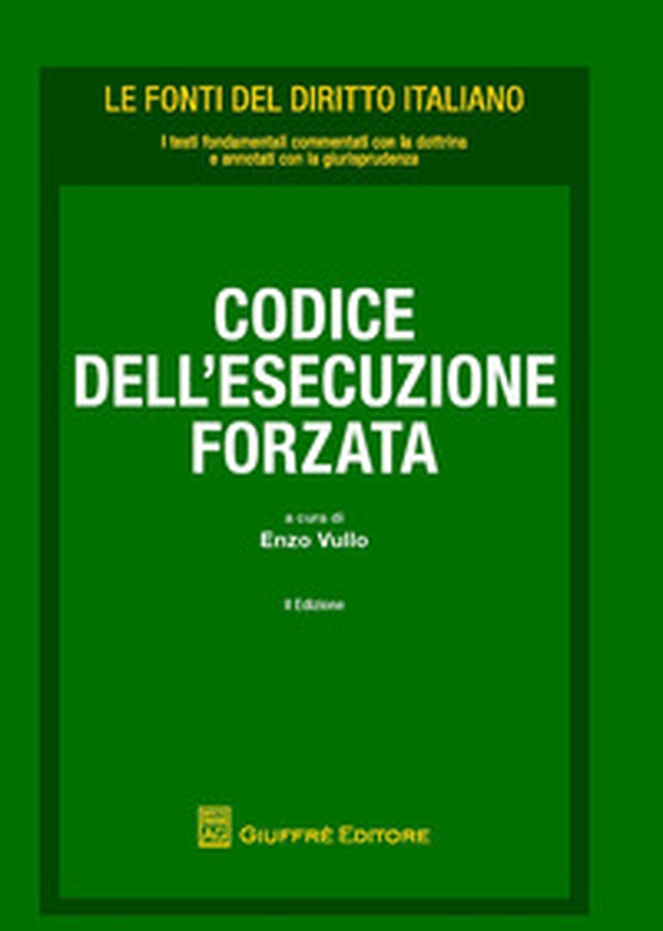 Codice dell'esecuzione forzata - Librerie.coop