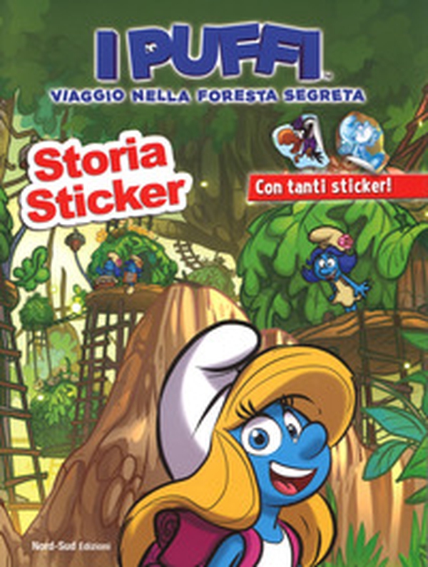 Storia sticker. Viaggio nella foresta segreta. I puffi - Librerie.coop Storia sticker. Viaggio nella foresta segreta. I puffi - Librerie.coop