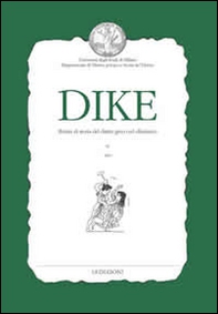 Dike. Rivista di storia del diritto greco ed ellenistico - Librerie.coop