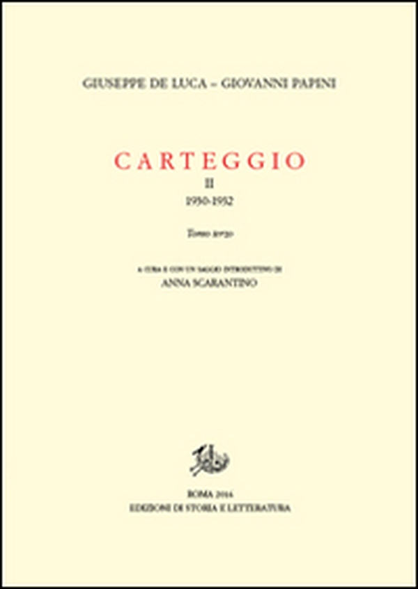 Carteggio - Vol. 2\3 - Librerie.coop Carteggio - Vol. 2\3 - Librerie.coop