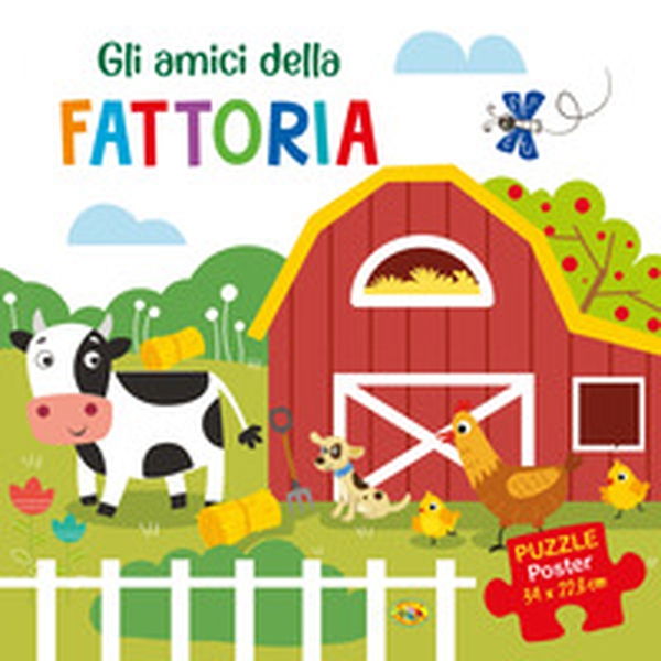 Gli amici della fattoria. Puzzle poster - Librerie.coop Gli amici della fattoria. Puzzle poster - Librerie.coop