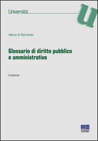 Glossario di diritto pubblico e amministrativo - Librerie.coop