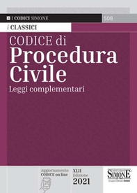 Codice di procedura civile. Leggi complementari - Librerie.coop Codice di procedura civile. Leggi complementari - Librerie.coop