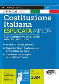 Costituzione italiana esplicata. Con commento essenziale articolo per articolo. Ediz. minor - Librerie.coop Costituzione italiana esplicata. Con commento essenziale articolo per articolo. Ediz. minor - Librerie.coop