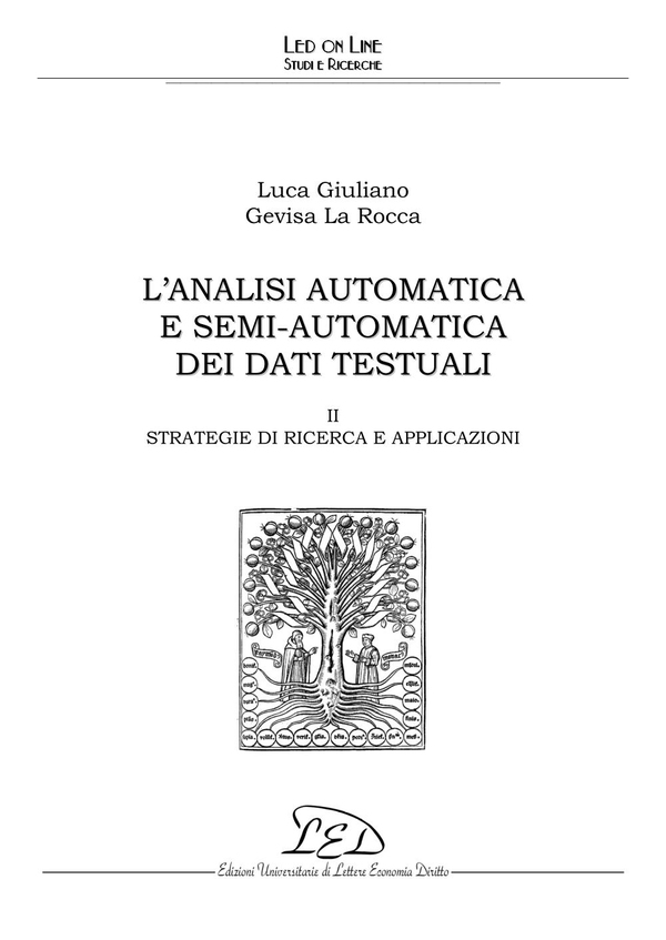 L’analisi automatica e semi-automatica dei dati testuali - II - Librerie.coop L’analisi automatica e semi-automatica dei dati testuali - II - Librerie.coop