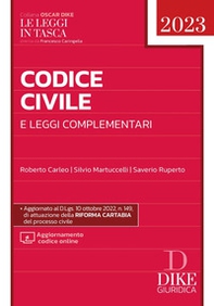 Codice civile e leggi complementari pocket - Librerie.coop Codice civile e leggi complementari pocket - Librerie.coop