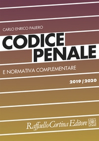 Codice penale e normativa complementare 2019/2020 - Librerie.coop