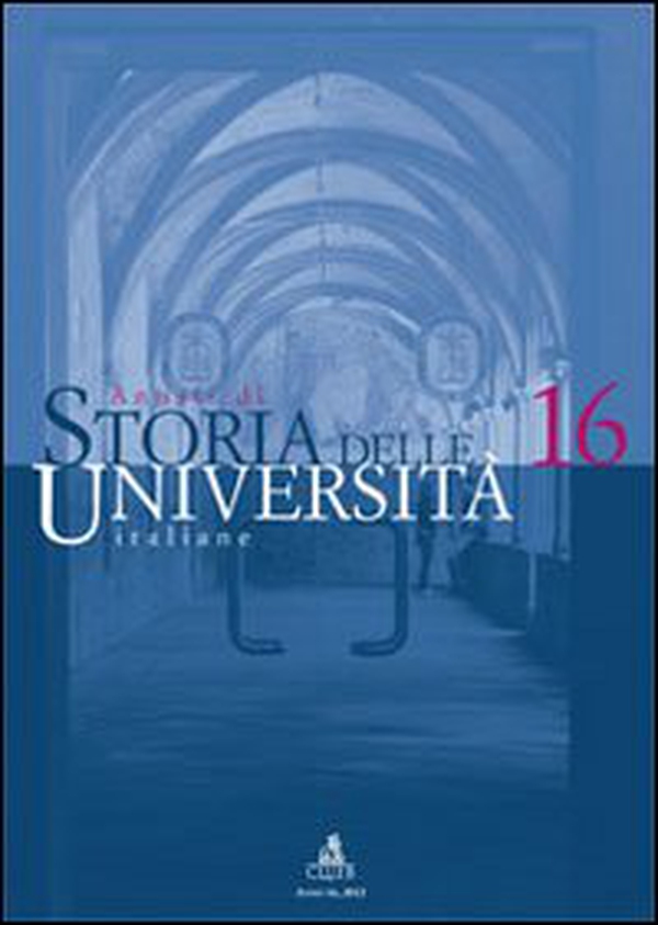 Annali di storia delle università italiane - Vol. 16 - Librerie.coop Annali di storia delle università italiane - Vol. 16 - Librerie.coop