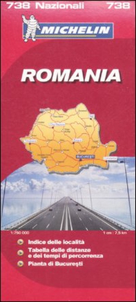 Romania 1:750.000 - Librerie.coop