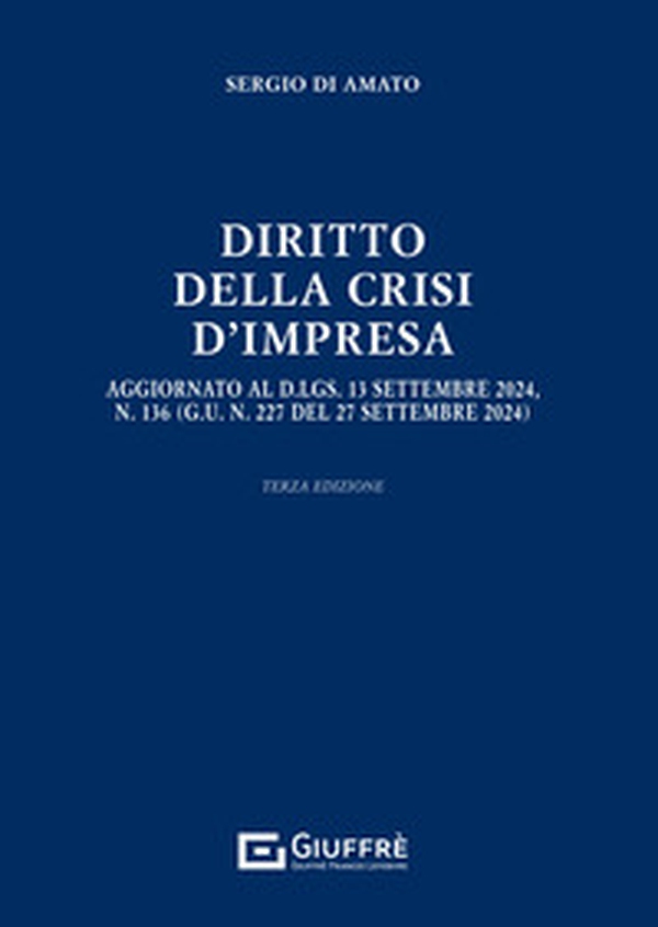 Diritto della crisi d'impresa - Librerie.coop Diritto della crisi d'impresa - Librerie.coop