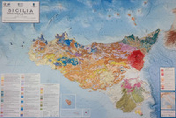 Carta in rilievo geologica della Sicilia 1:300.000 - Librerie.coop Carta in rilievo geologica della Sicilia 1:300.000 - Librerie.coop