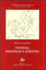 Stendhal. Marginalia e scrittura - Librerie.coop
