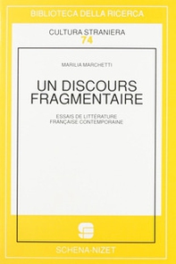 Un discours fragmentaire - Librerie.coop Un discours fragmentaire - Librerie.coop