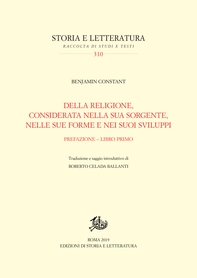 Della religione, considerata nella sua sorgente, nelle sue forme e nei suoi sviluppi - Librerie.coop