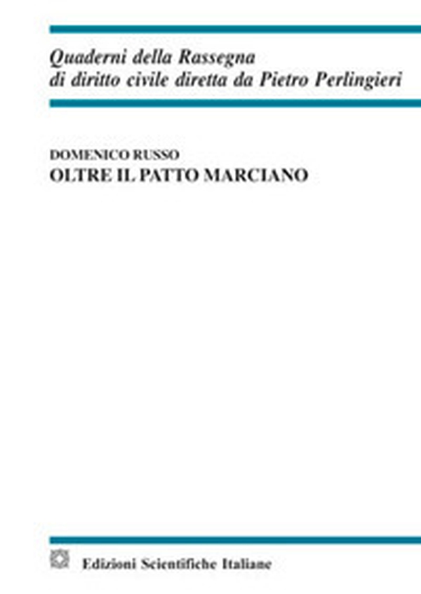 Oltre il patto marciano - Librerie.coop Oltre il patto marciano - Librerie.coop