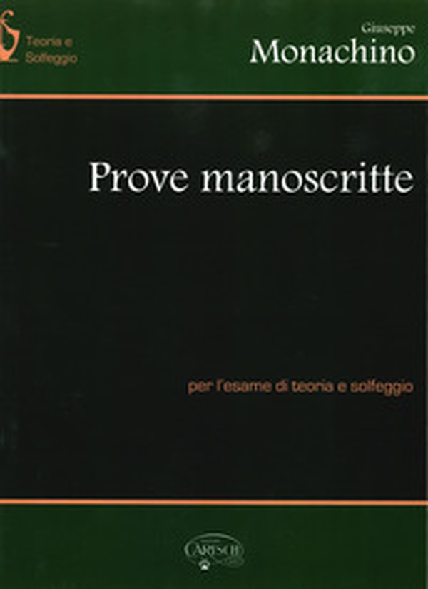 Prove manoscritte per l'esame di teoria e solfeggio - Librerie.coop Prove manoscritte per l'esame di teoria e solfeggio - Librerie.coop
