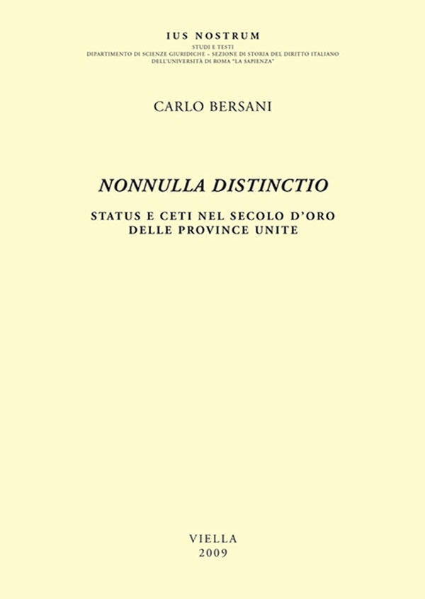 Nonnulla distinctio - Librerie.coop Nonnulla distinctio - Librerie.coop