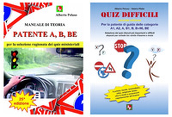 Patente A, B, BE. Manuale di teoria per la soluzione ragionata dei quiz ministeriali-Quiz difficili per la patente di guida delle categorie A1, A2, A, B1, B, B+96, BE. Selezione dei quiz ritenuti più importanti o difficili... - Librerie.coop Patente A, B, BE. Manuale di teoria per la soluzione ragionata dei quiz ministeriali-Quiz difficili per la patente di guida delle categorie A1, A2, A, B1, B, B+96, BE. Selezione dei quiz ritenuti più importanti o difficili... - Librerie.coop