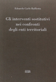 Gli interventi sostitutivi nei confronti degli enti territoriali - Librerie.coop
